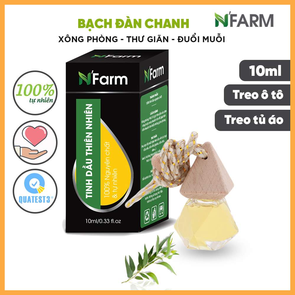 Tinh dầu Bạch đàn chanh. Tinh dầu thiên nhiên nguyên chất N'Farm.