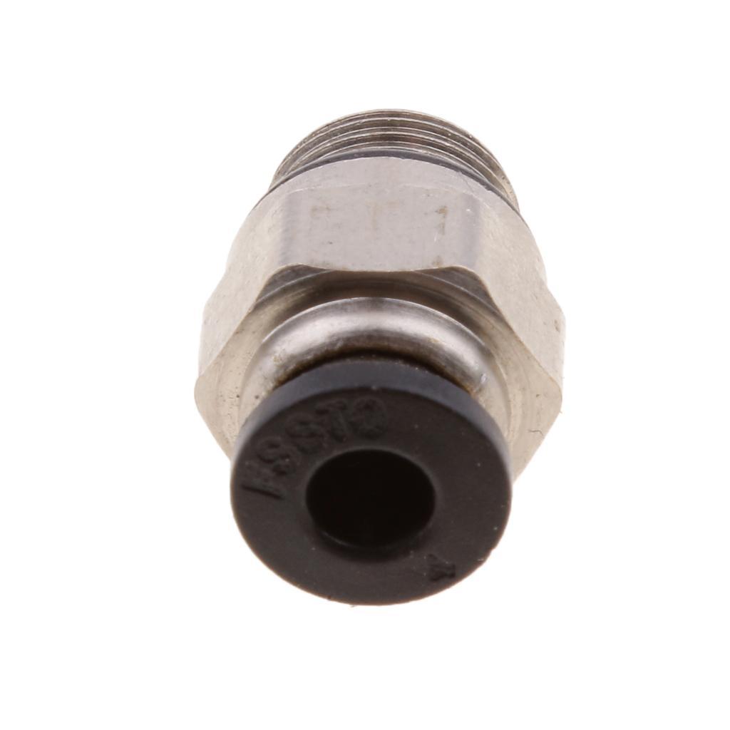 5 Pieces DPC-G-C4/C6/C8/C10 Air Water Hose Tube Straight Push In Pneumatic Fittings 4mm 6mm 8mm 10mm