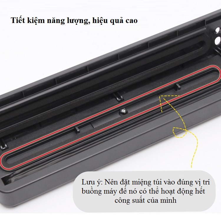 Máy Hút Chân Không Thực Phẩm Cao Cấp, Dễ Dàng Vệ Sinh Vacuum Sealer QF-08