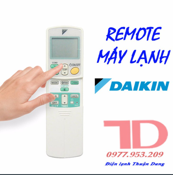 Remote dành cho máy lạnh Daikin 2 nút