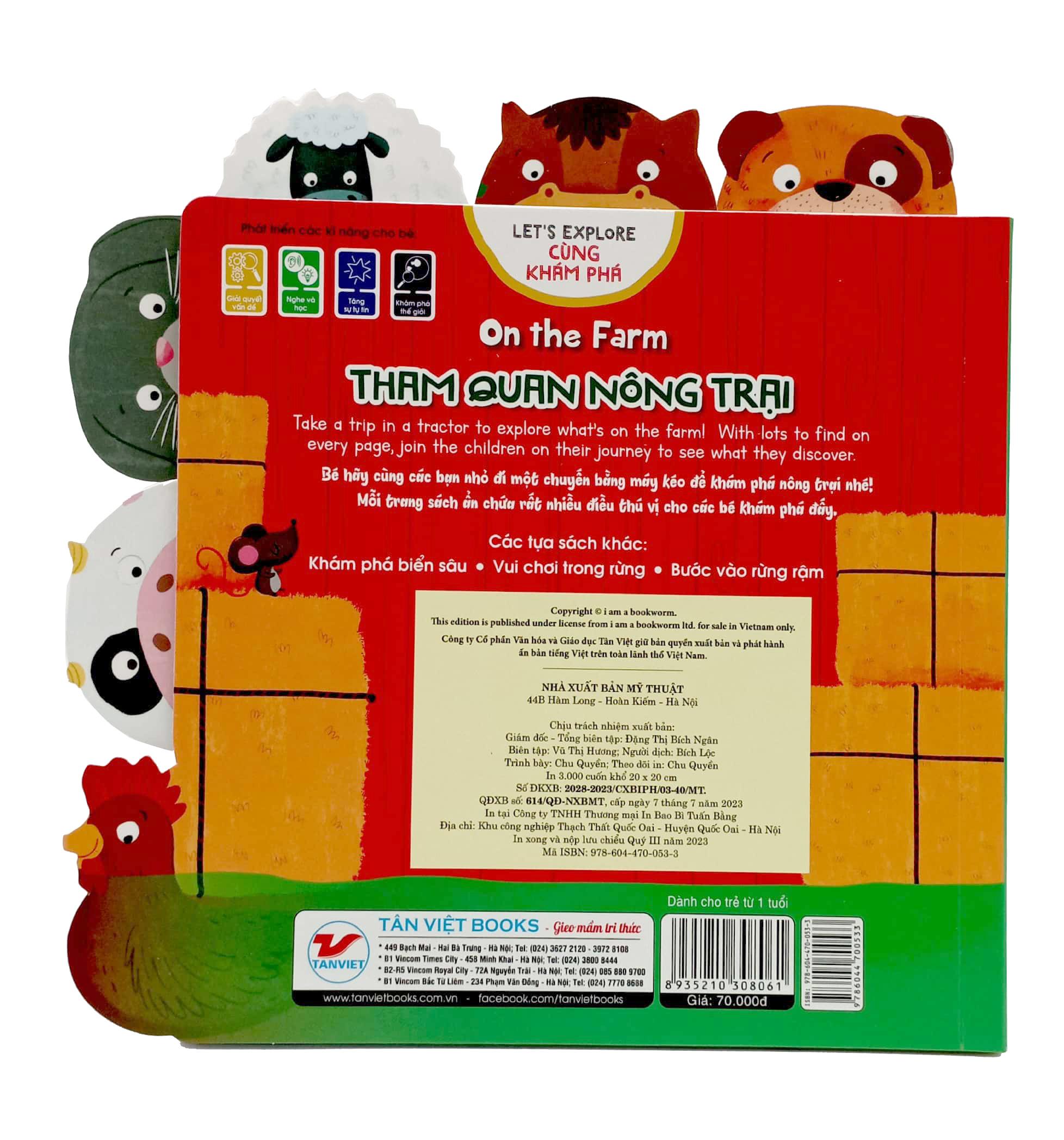 Cùng Khám Phá - Tham Quan Nông Trại - Bìa Cứng