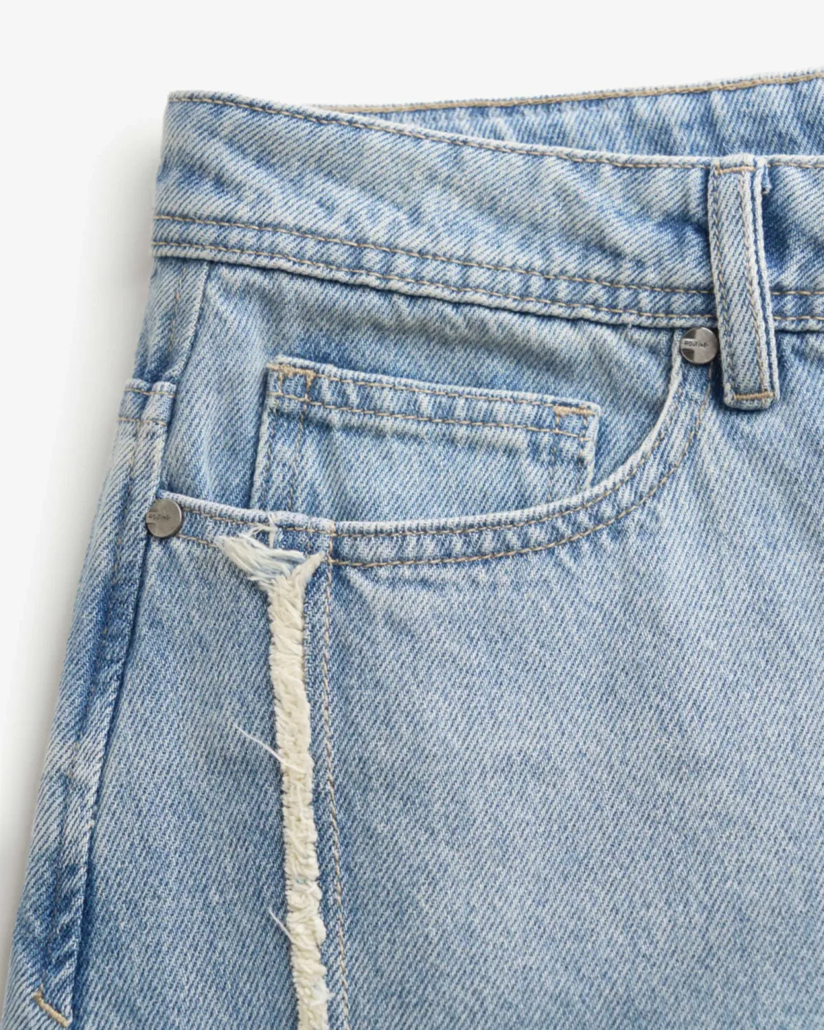 Quần denim nam rã sườn Form Wide leg - ROUTINE 10F25DPA027