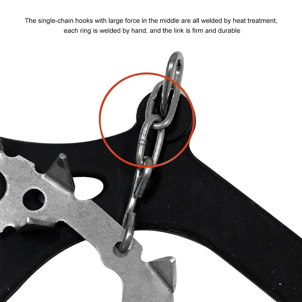 Đế Đi Tuyết Có Gai Thép Không Gỉ Chống Trượt