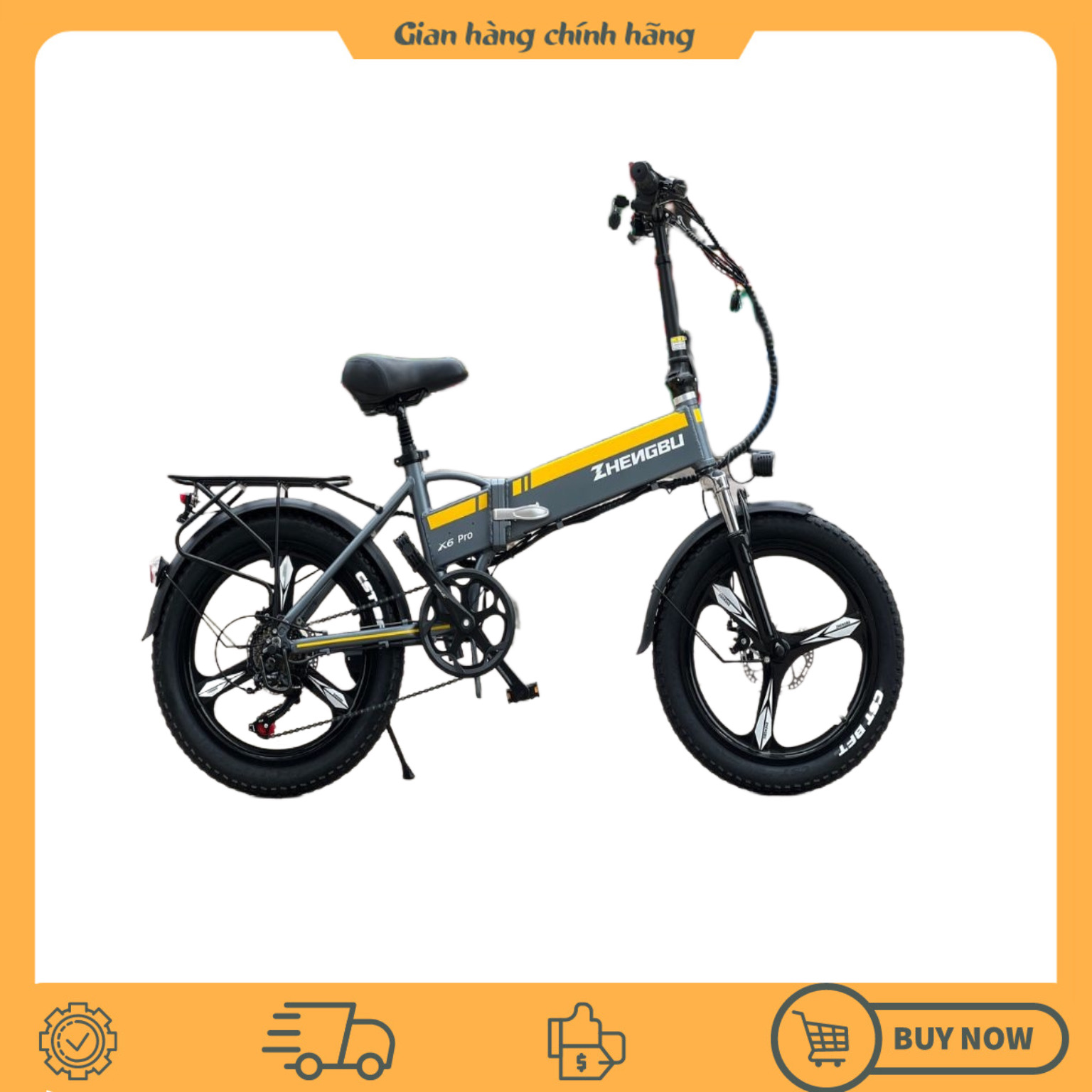 Xe đạp trợ lực điện Zhengbu X6 Pro