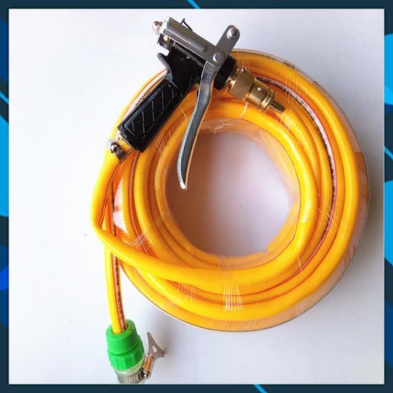 Vòi tưới cây rửa xe️️ Bộ dây và vòi xịt tăng áp lực nước loại 3m 206400