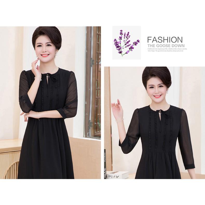 Dress66-đầm tay lỡ quý cô cao cấp s-6xl