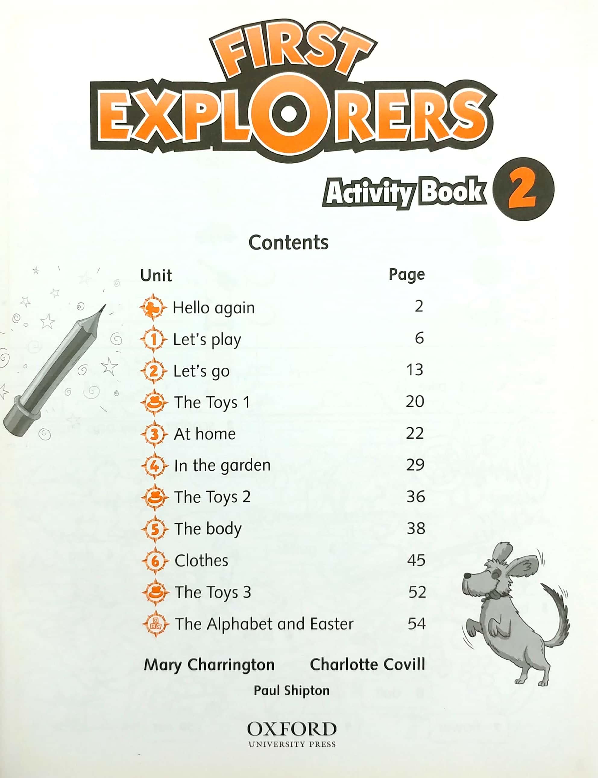 First Explorers 2 Activity Book