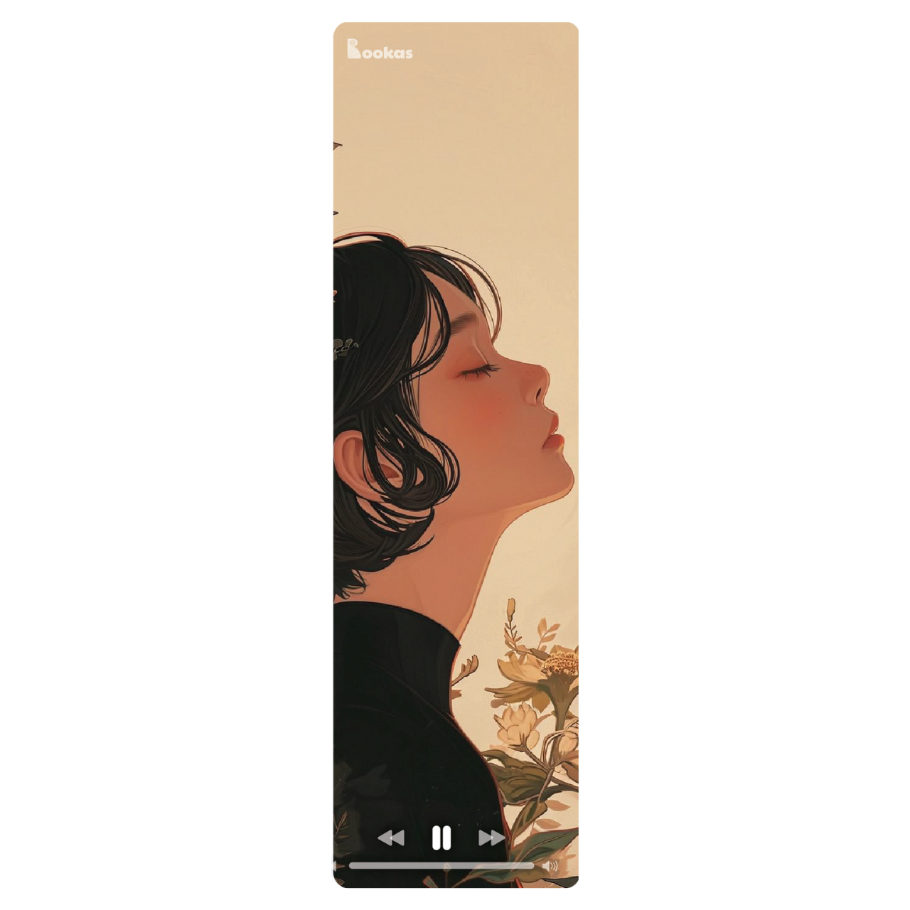 5 Cái Bookmark Kẹp Sách, Dấu Trang Hoạ Tiết Chân Dung Cô Gái - SBOOKS