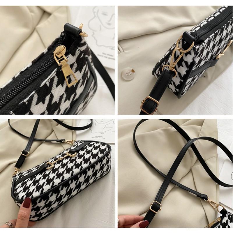 Túi Đeo Chéo Dáng Vuông Thiết Kế Đơn Giản Xinh Xắn Dành Cho Nữ