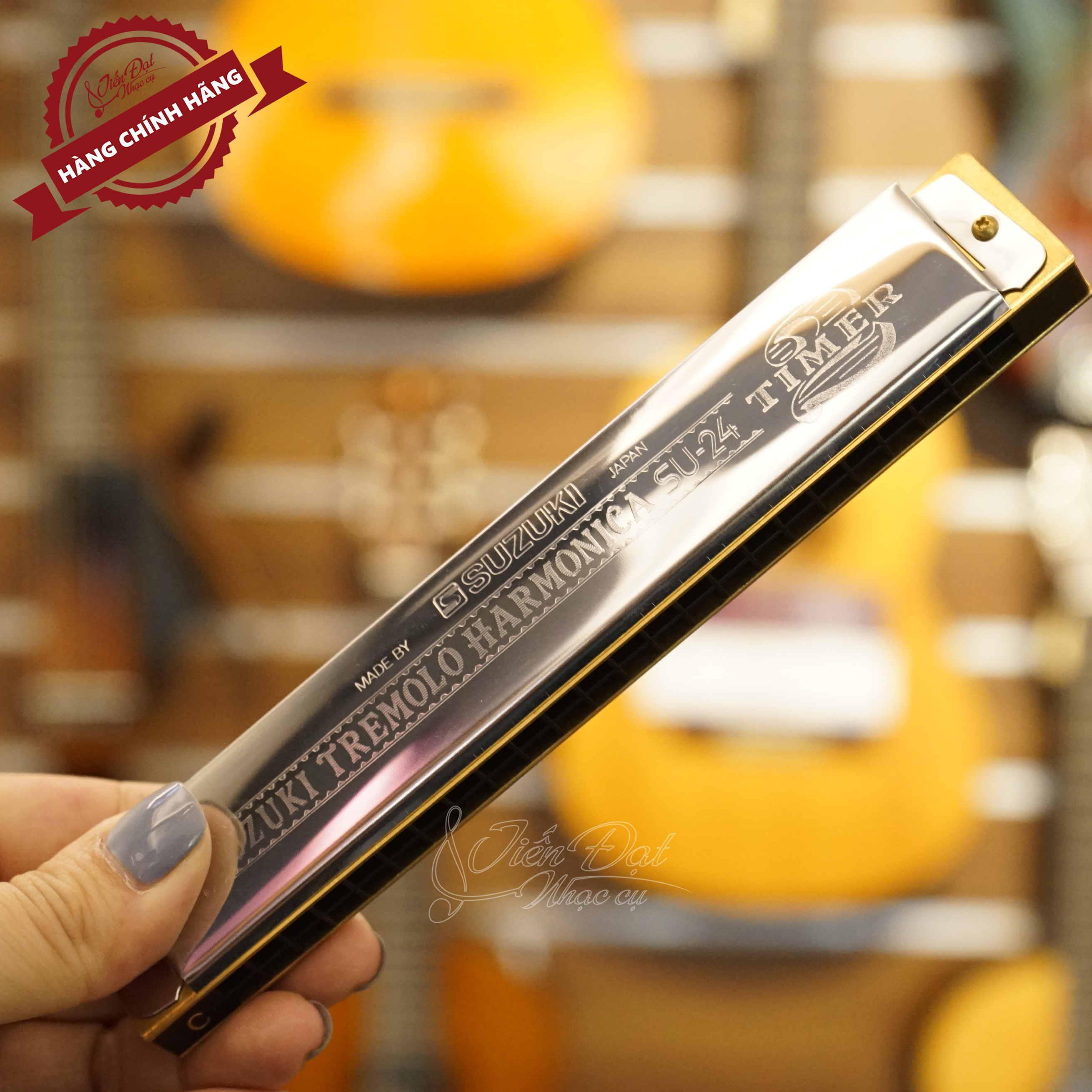 Kèn Harmonica Tremolo Suzuki 2 Timer SU-24 Phù Hợp Chơi Các Dòng Nhạc Dân Gian Truyền Thống Á Đông