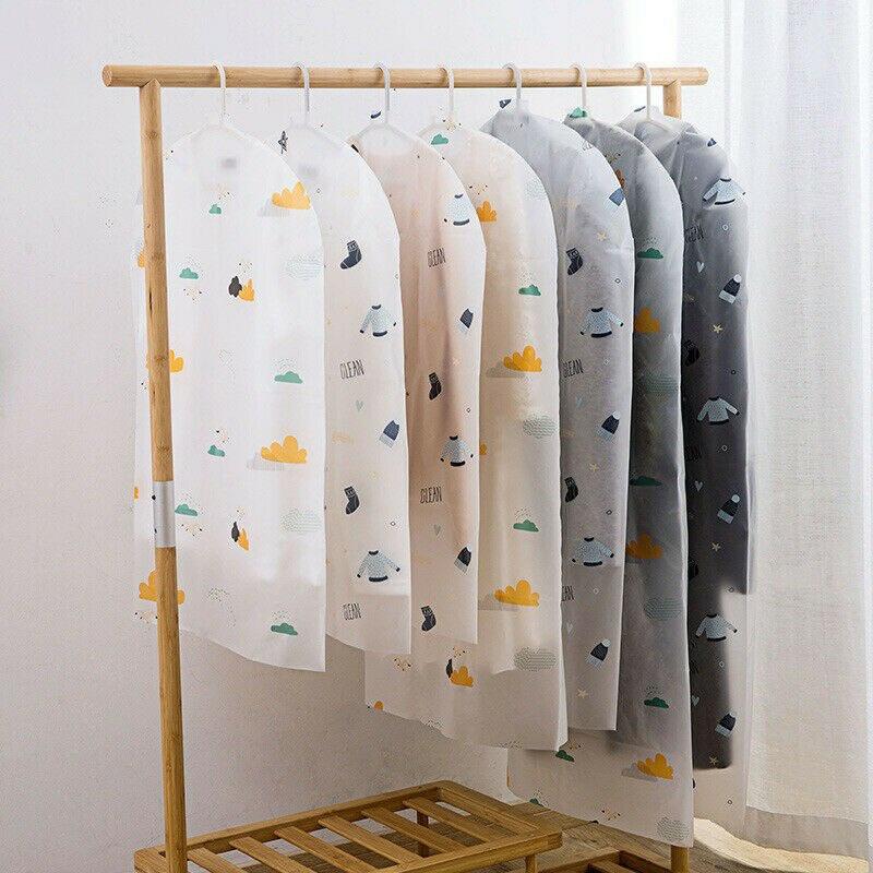 AA 1Pcs Clothes Dust Cover Home Storage Bag for Garment Suit Dress Clothes Coat Case Container Organizer Storage