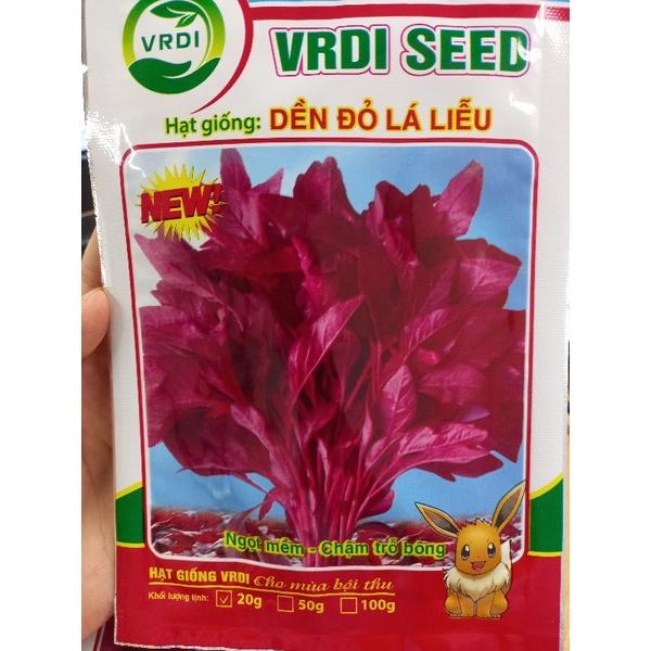 Hạt Giống Rau Dền Đỏ Lá Liễu - Gói 20gr