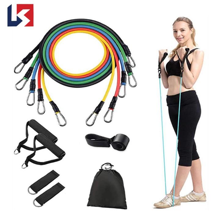 Dây Ngũ Sắc KUNOSPORT Tập Gym Đa Năng Full Body - Dây Kháng Lực Tập Gym Tại Nhà