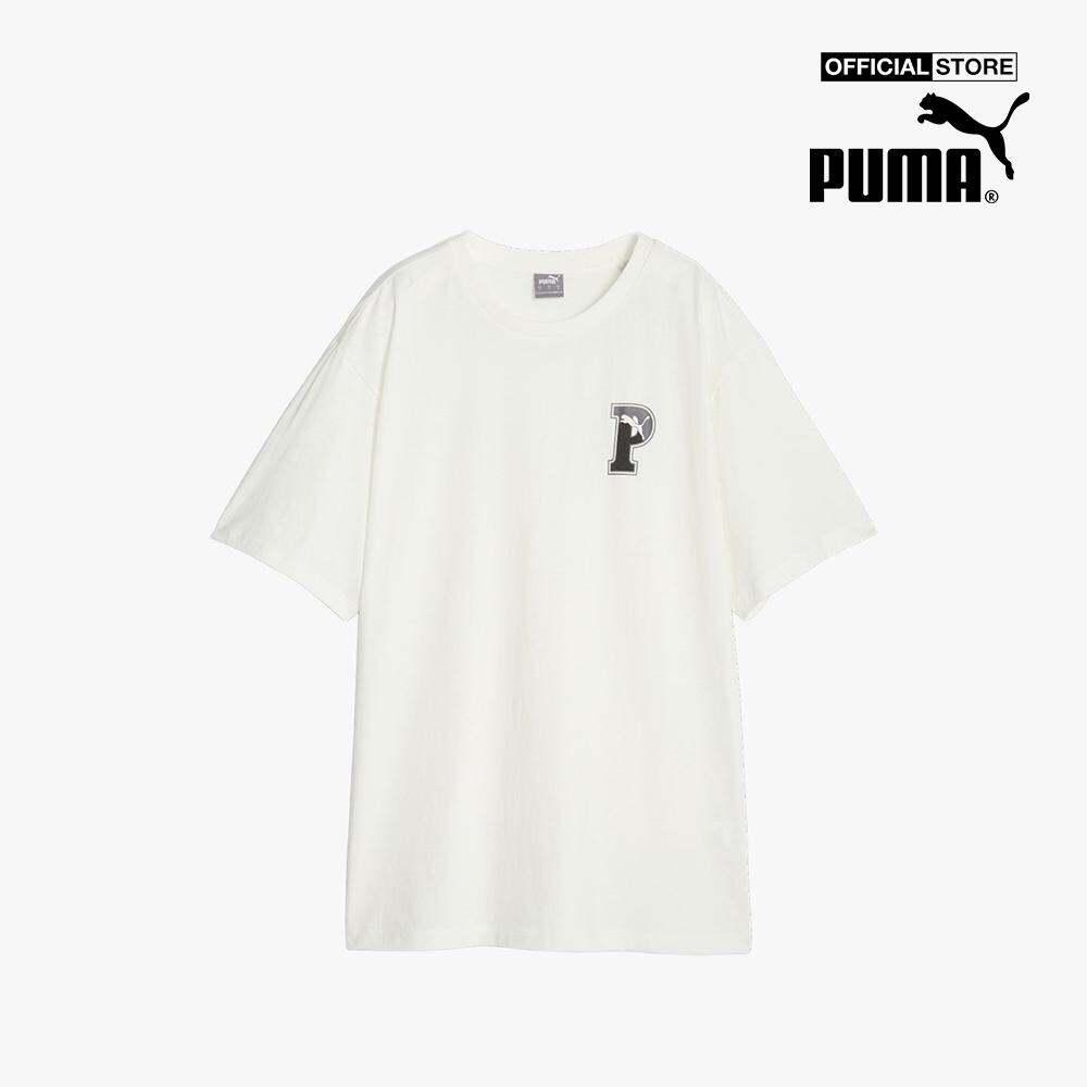 PUMA - Áo thun nữ cổ tròn tay ngắn SQUAD 621487-65