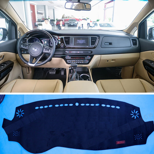 THẢM TAPLO KIA SEDONA CHẤT LIỆU NHUNG MỊN 3 LỚP CHỐNG TRƯỢT