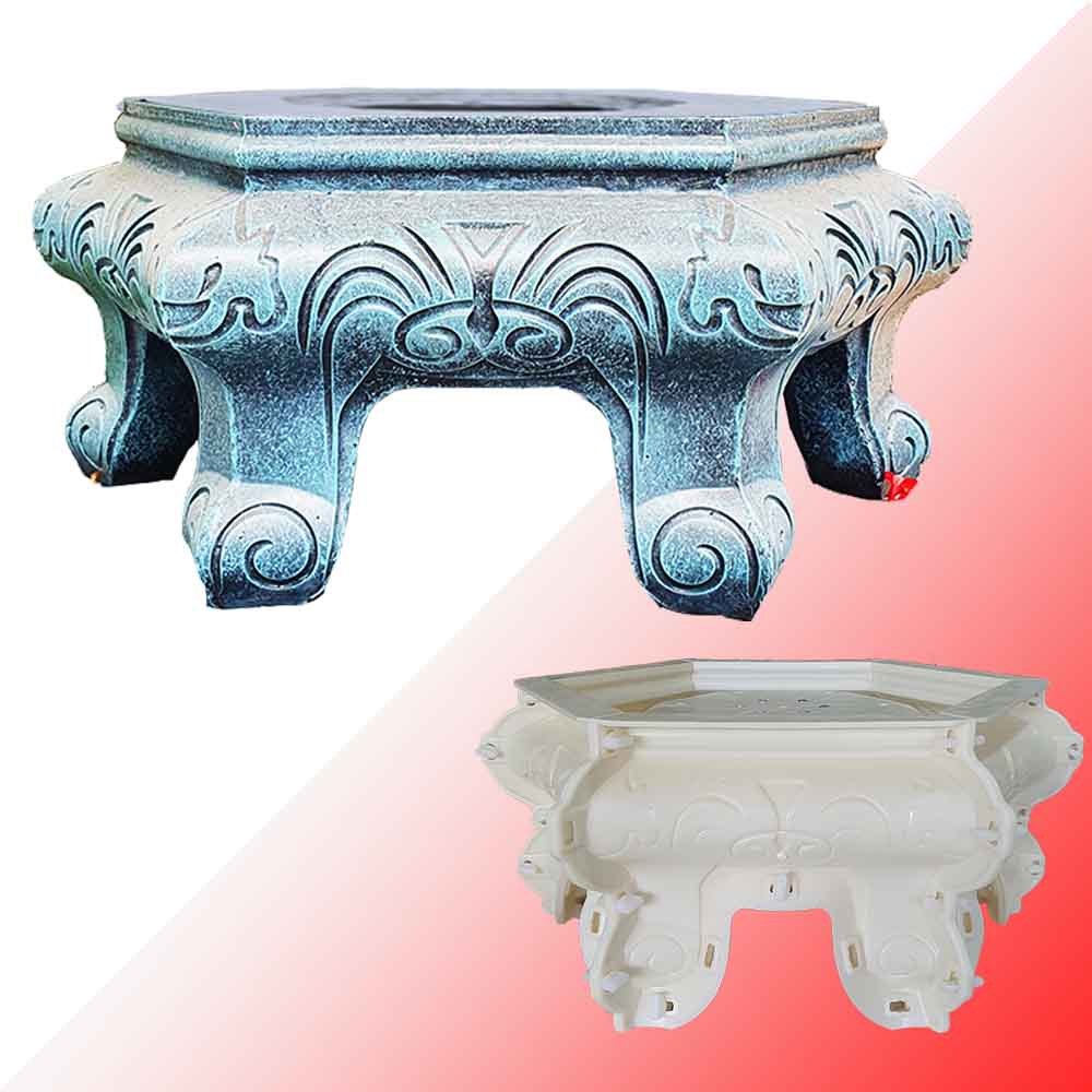 Khuôn đôn chậu cảnh lục giác - Khuôn đôn kỷ 70 - 75, vừa vặn với chậu lục giác 70 và lục giác 75