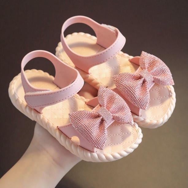Cho Bé Sandal NƠ cho bé gái