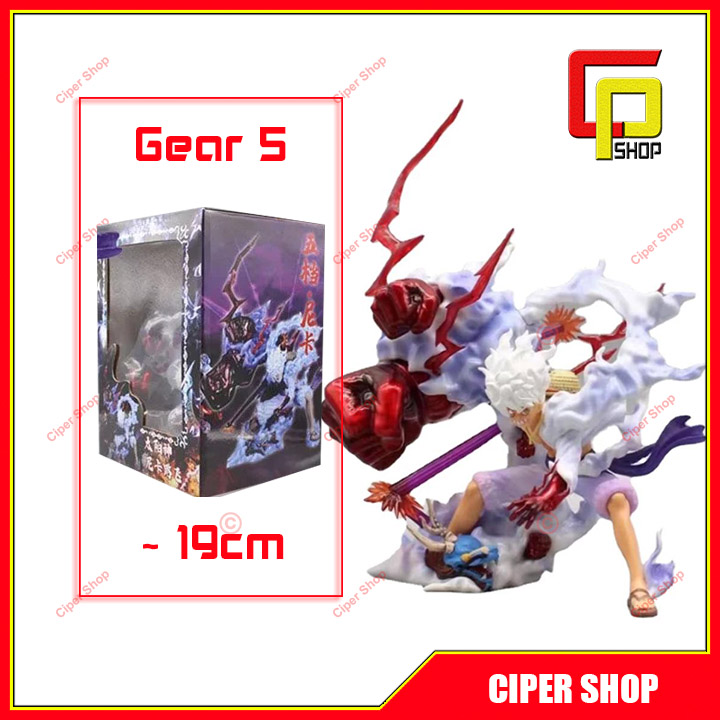 Mô hình Luffy Gear 5 Nika - Figure Luffy Nika One Piece