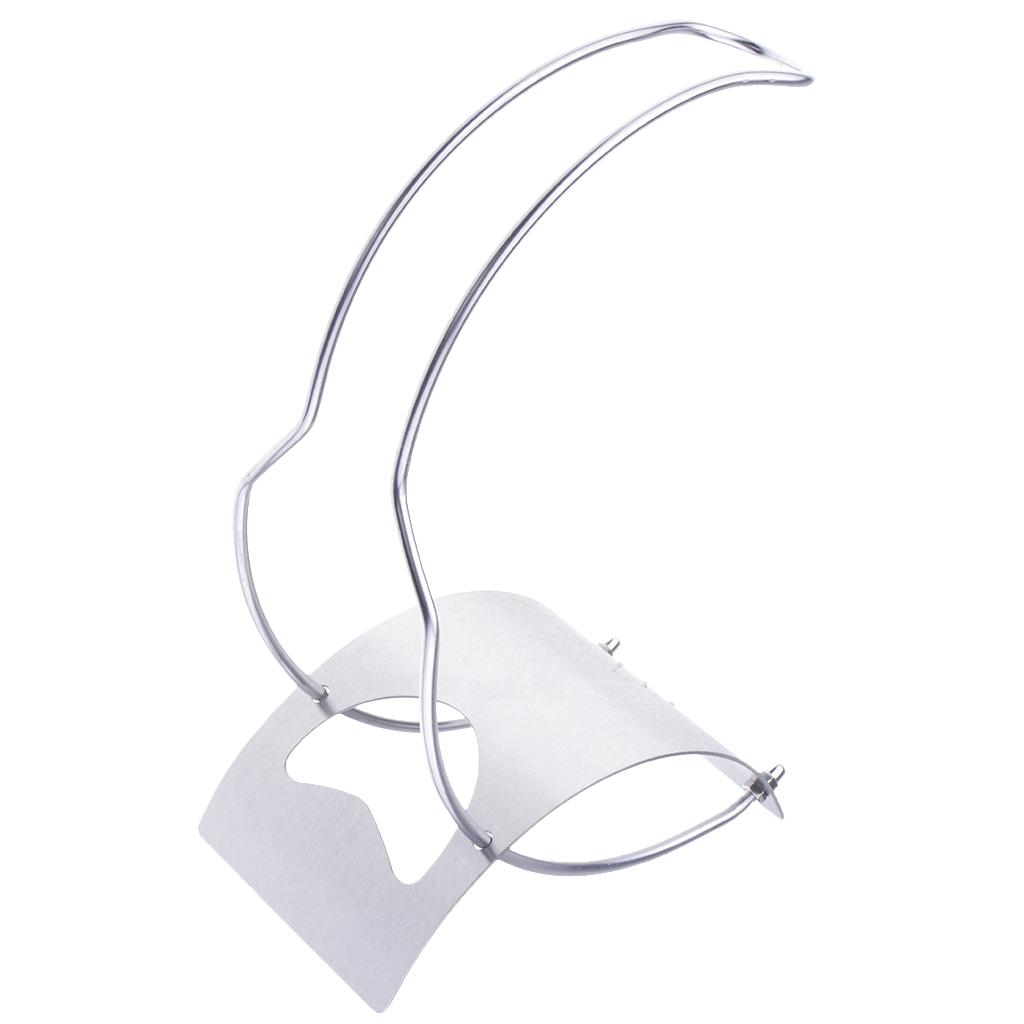 Stainless Steel Single Bottle Wine Rack Serving Wine Bottle Rack Display Stand for Home Decoration