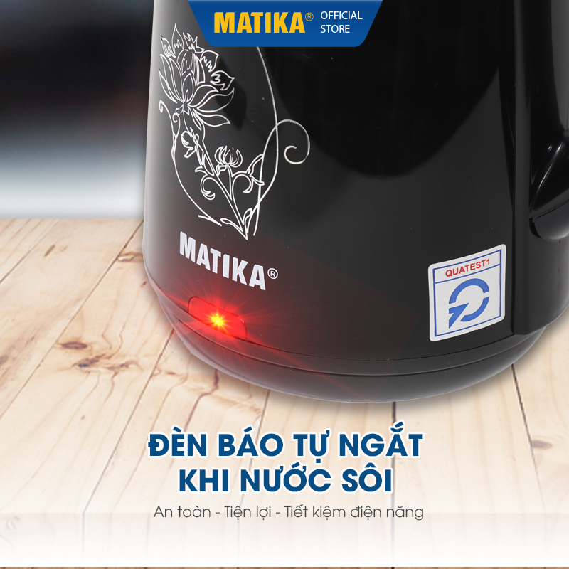 Ấm Siêu Tốc MATIKA 2L 1500W MTK-20 - Hàng chính hãng