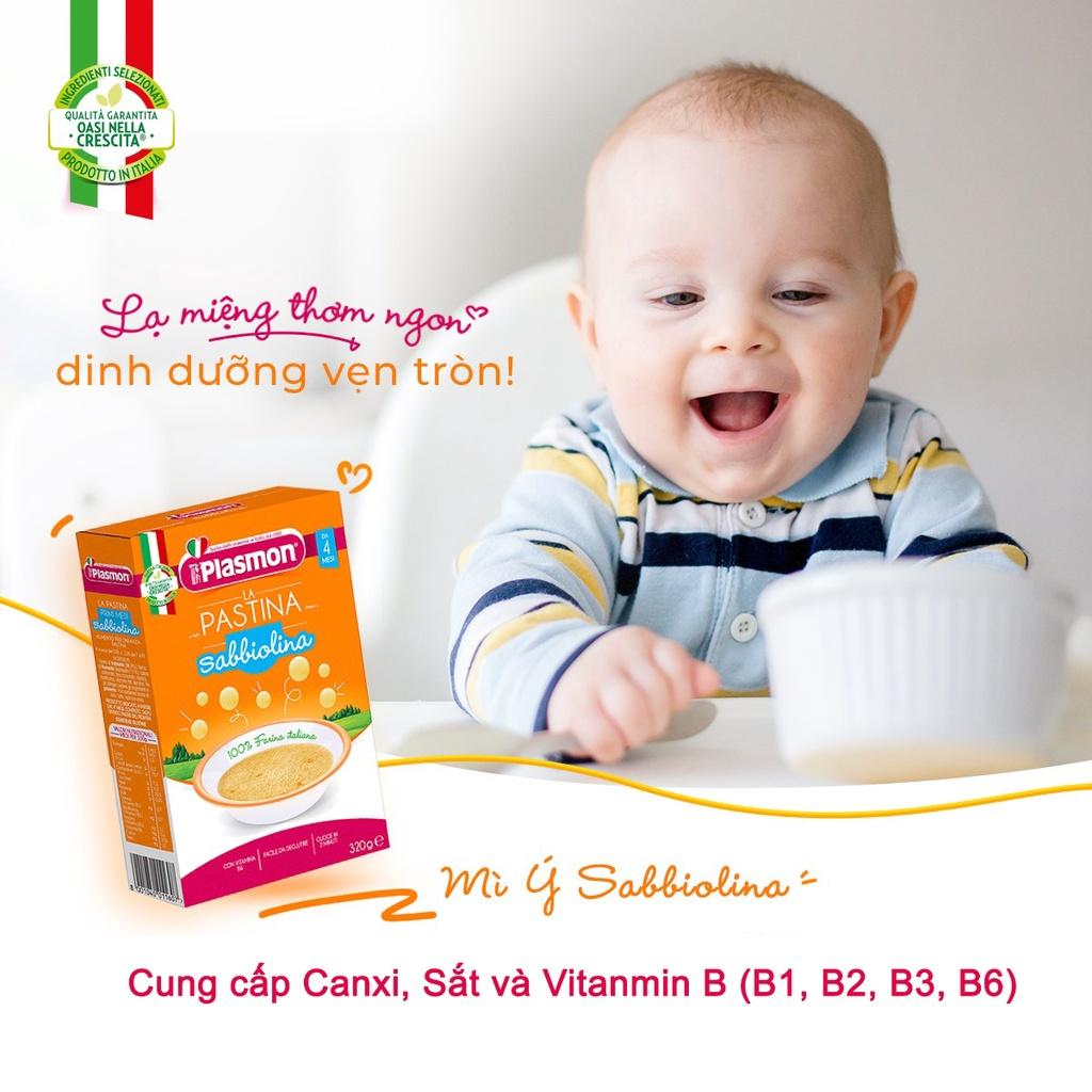 Hộp Nui Mì Ý Sabbiolina Plasmon 320g