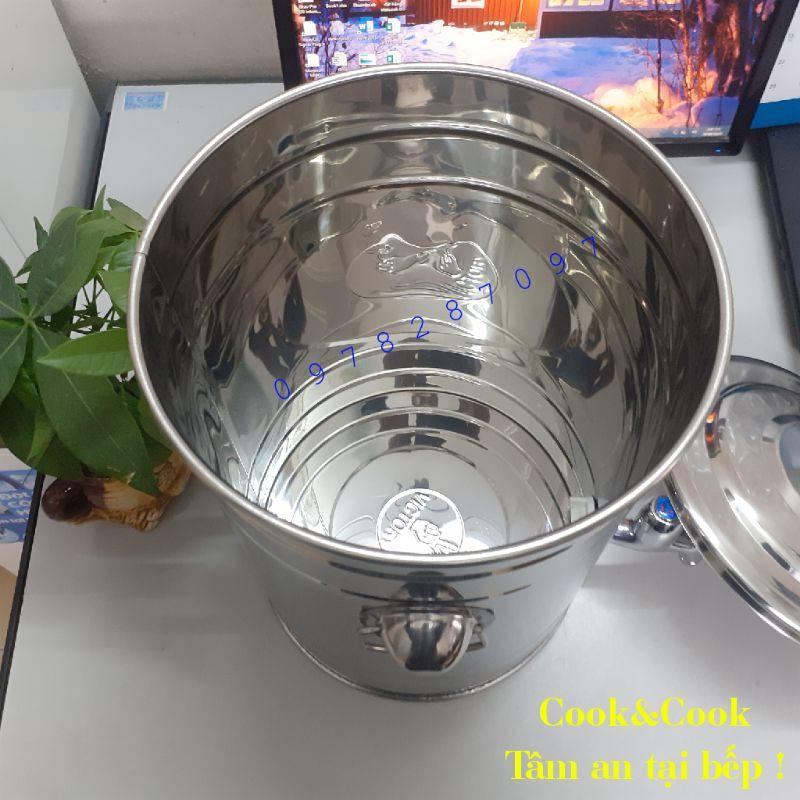 Bình đựng nước inox 15 lít có vòi SUS304