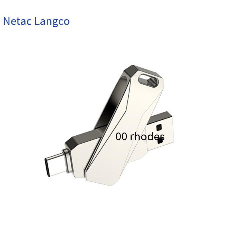 Giá thấp nhất Langke U782C điện thoại di động máy tính đĩa U kim loại giao diện TYPEC 32G 64G128G máy tính điện thoại di động USB tốc độ cao