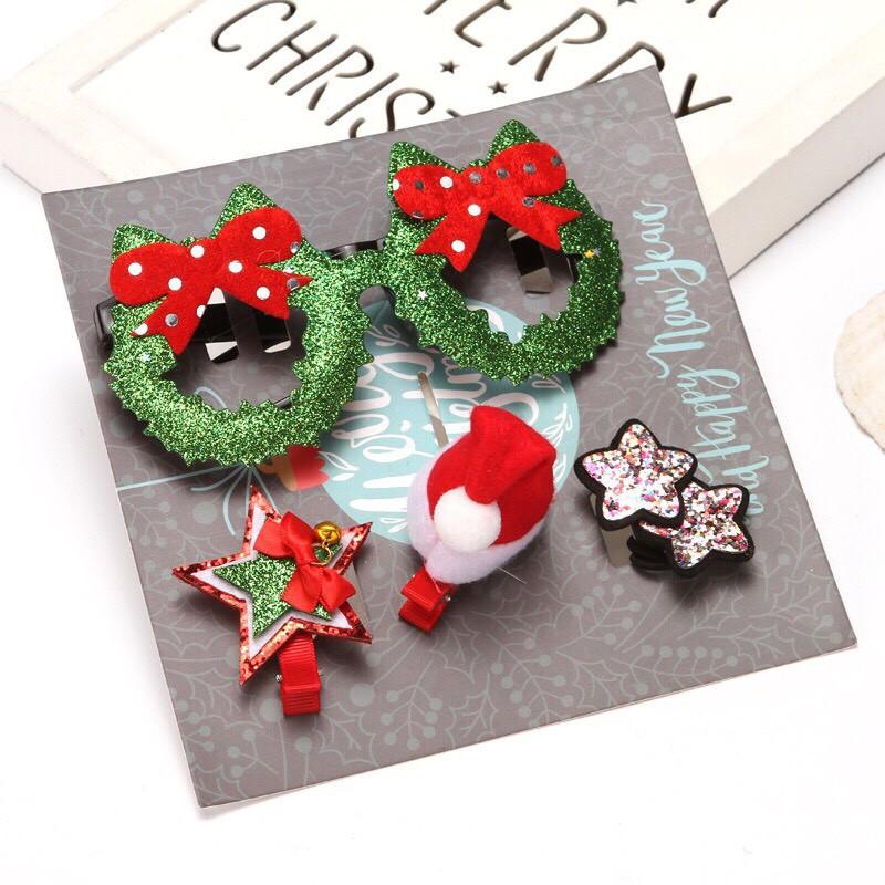 Set 4 món phụ kiện noel siêu đáng yêu