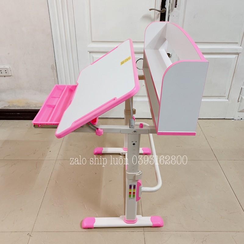 (CỠ TO 80CM) Bàn Học Thông Minh Chống Gù Cận Có Giá Sách