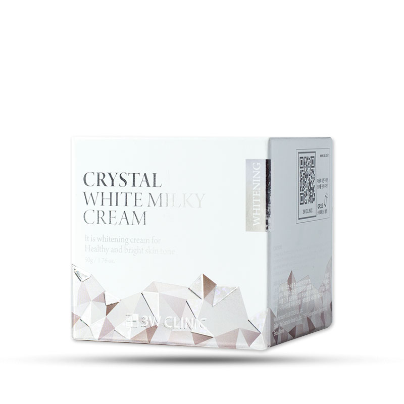 Kem Dưỡng Trắng 3W Clinic Crystal White Milky Cream 50g