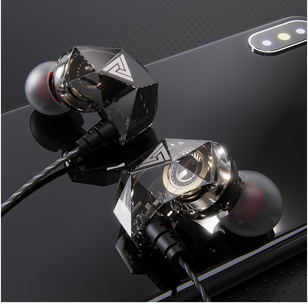 Tai Nghe Nhét Tai Thể Thao Móc Qua Vành Tai Earphone ASK2 Dalugi - Hàng chính hãng