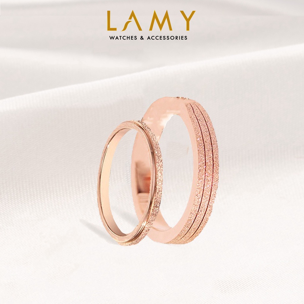 Nhẫn CDE Double Milgrain Ring Rose Gold CDE0811MN