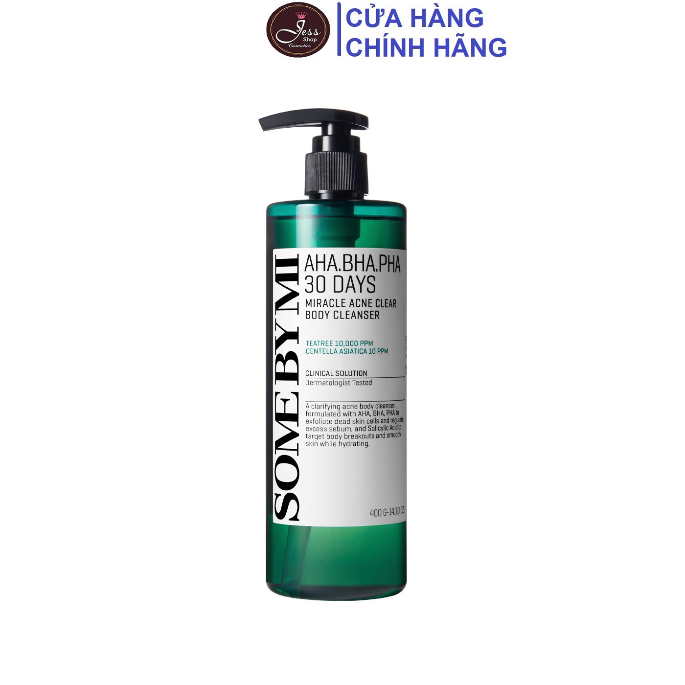 Sữa Tắm  Some By Mi AHA-BHA-PHA 30 Days Miracle Acne Clear Body Cleanser 400g