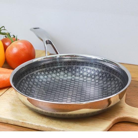 Chảo chống dính 2 mặt hoa tuyết bếp từ cào không xước Kims Cook Noon Song Hàn Quốc - 20cm/22cm/24cm/26cm/28cm/30cm/32cm