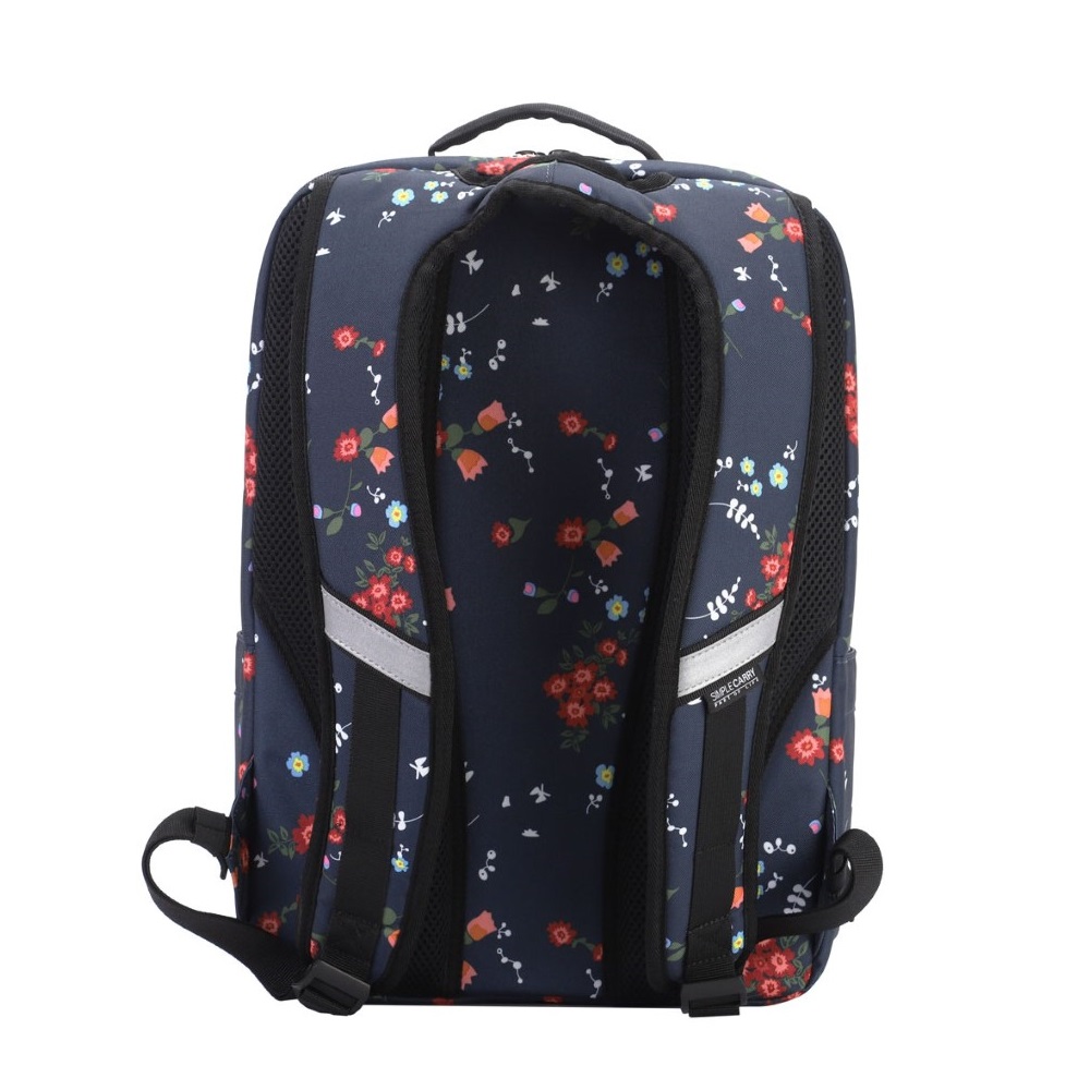 Balo laptop Simplecarry E-City 2 - Flower