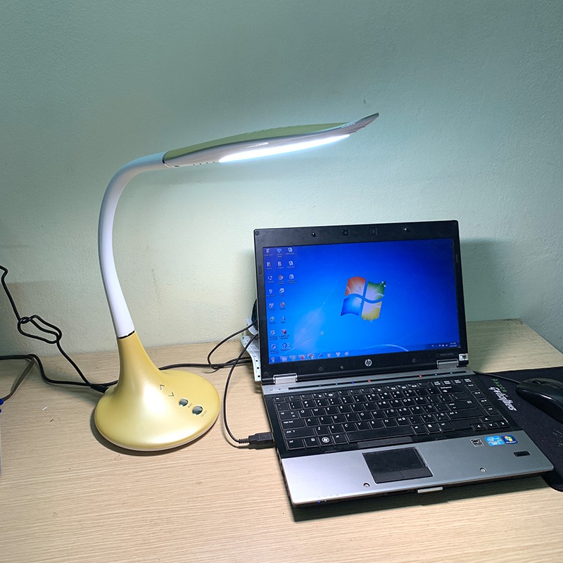 Đèn làm việc và học công nghệ LED 3 chế độ sáng, thiết kế cao cấp thông minh chống cận để bàn đa chức năng BL1206