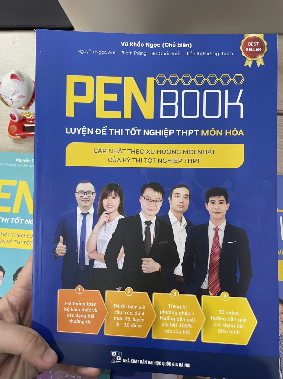 Combo 2 cuốn PENBOOK - Luyện đề thi Tốt nghiệp THPT - Bộ 2 môn Hóa, Sinh