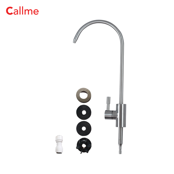 [Hàng chính hãng] Vòi máy lọc nước inox 304 Callme cho các máy lọc nước RO, UF, MF... - Nhỏ gọn, chất lượng, bền, đẹp - HÀNG CHÍNH HÃNG