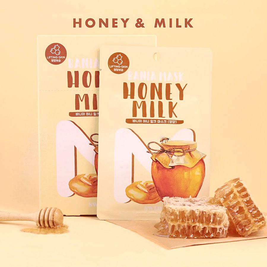 Mặt nạ dưỡng da SWLD BANIA HONEY MILK MASK