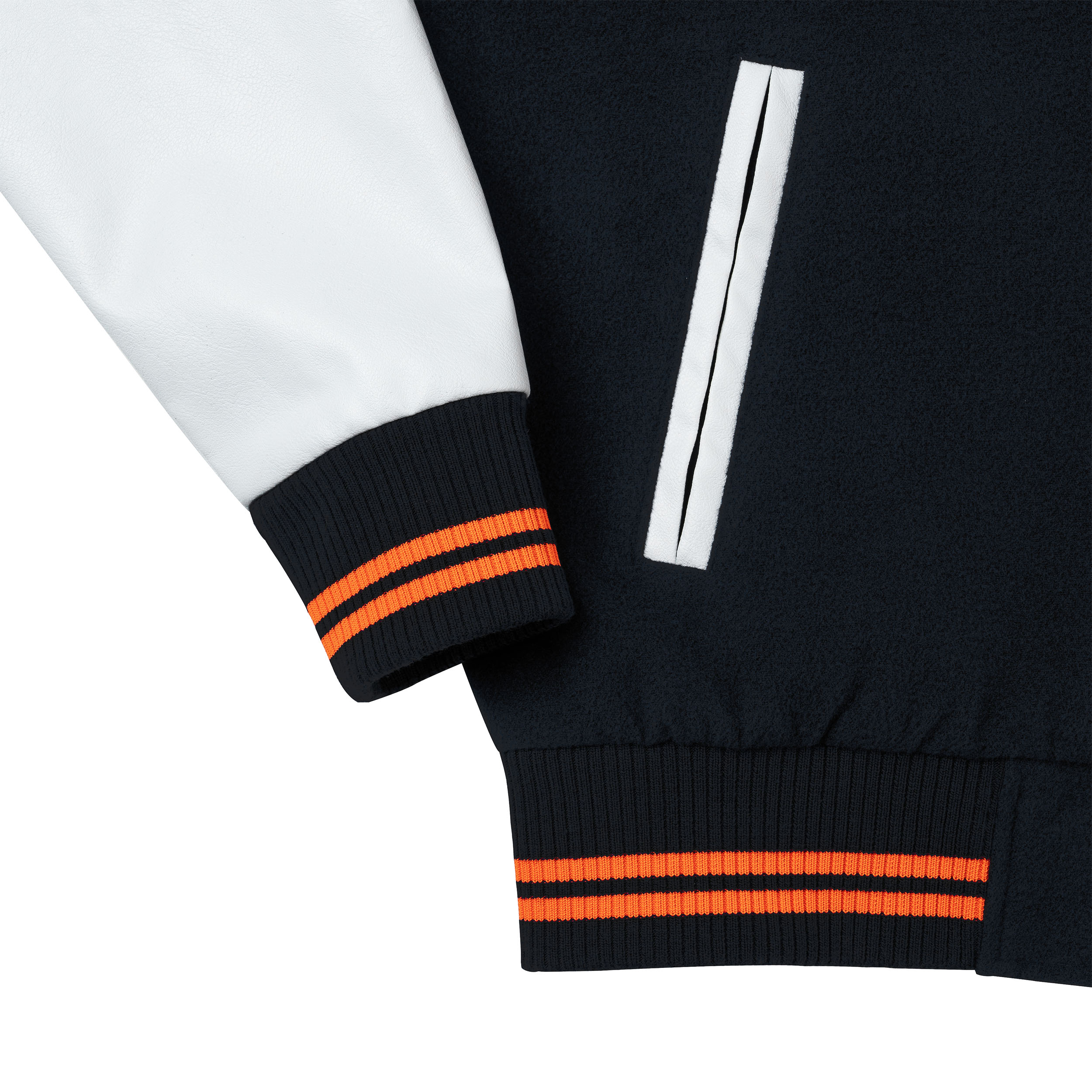 Áo Khoác DIRTY COINS | DRAGON BALL Z Logo Varsity Jacket - Black