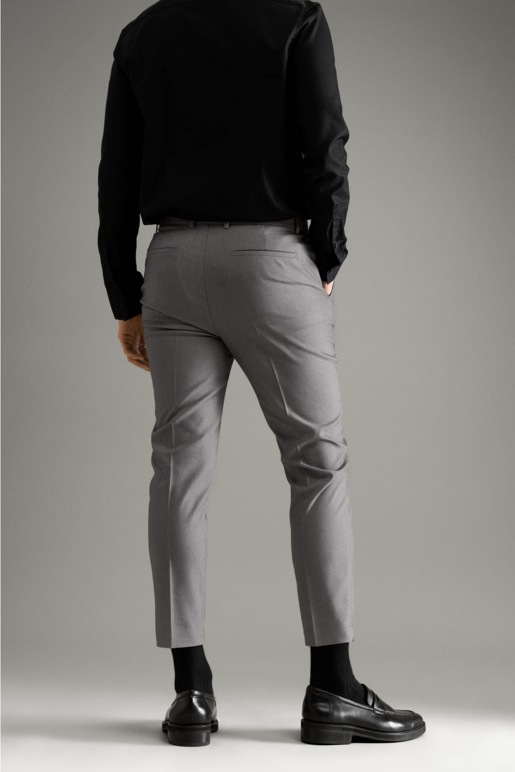 Quần tây dài ROUTINE . Quần vải nam Slim crop (3 màu) - 10S23PFO101C | LASTORE MENSWEAR
