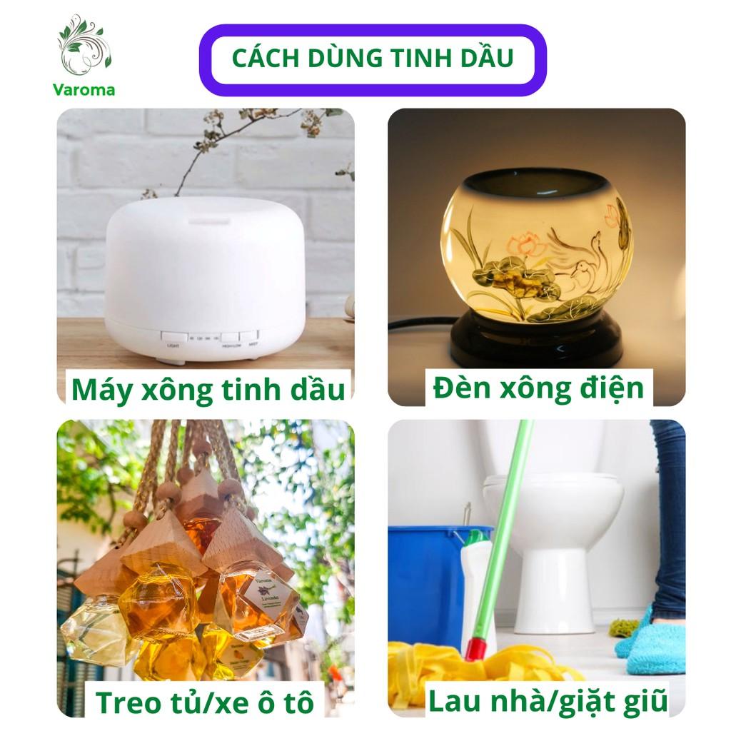 Tinh dầu Varoma thiên nhiên nguyên chất 10ml thơm phòng đuổi muỗi kiểm định chất lượng Quatest 3 nhập khẩu COA