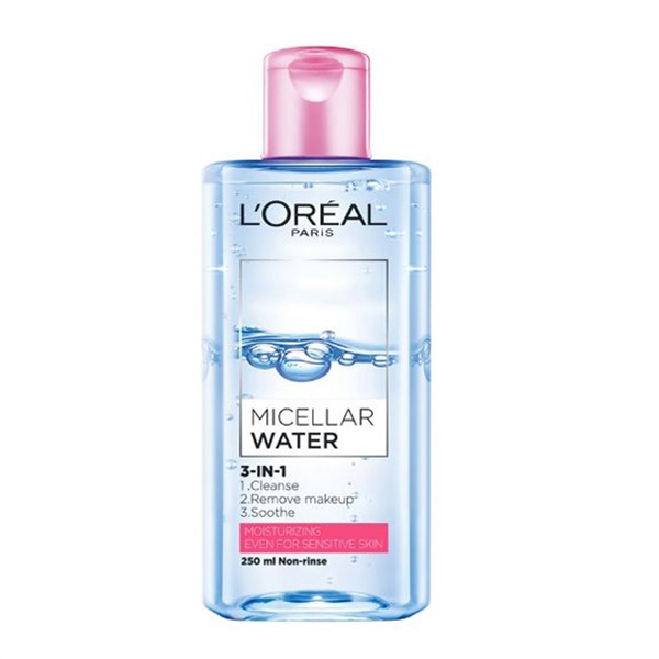 Nước tẩy trang Loreal Micellar Water 3-in-1 Moisturizing Even For Sensitive Skin