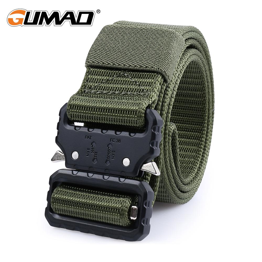 Thắt Lưng Nam Dù Chiến Thuật Hạng Nặng Tiện Ích Quân Dây Airsoft Cảnh Sát Ngoài Trời Chiến Đấu Săn Dây Thắt Eo SWAT Bánh Răng Thiết Bị