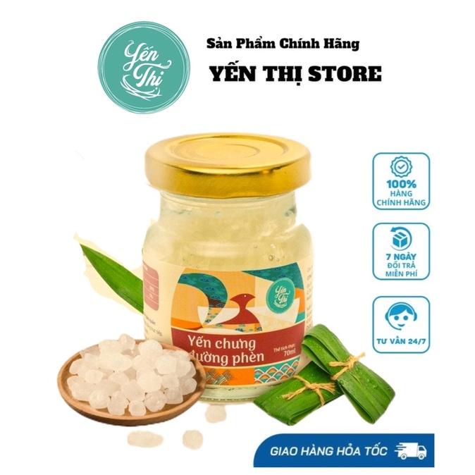 Yến Thị- Chưng Đường Phèn-Chưng Sẵn -30% YẾN-70ml