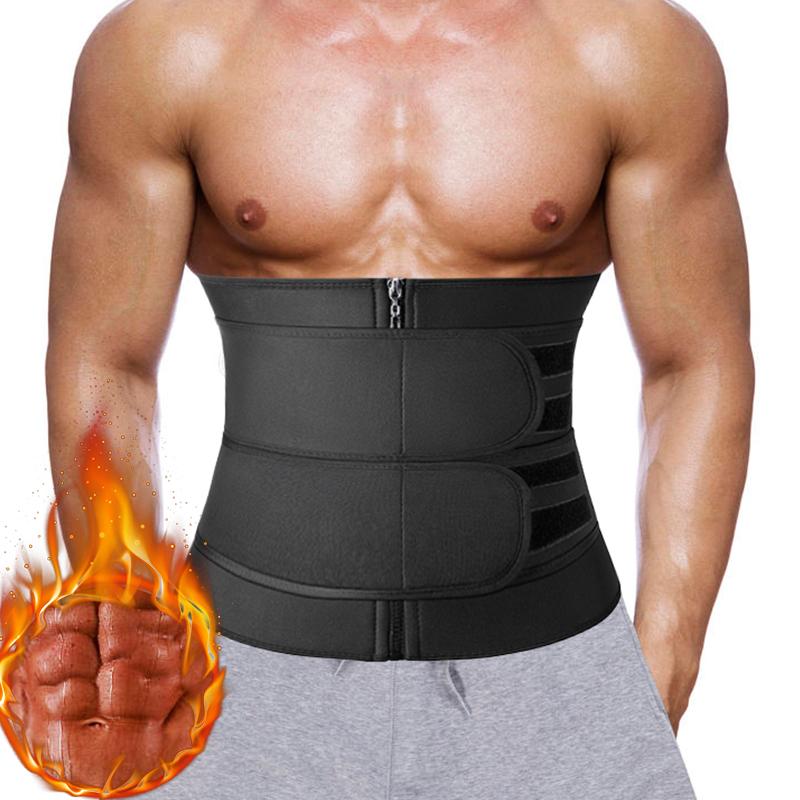 Nam Đai Nịt Bụng Corset Giảm Cân Giảm Béo Tập Luyện Tập Toàn Thân Thể Dục Tan Mỡ Thể Thao Viền Mồ Hôi Tông Đơ