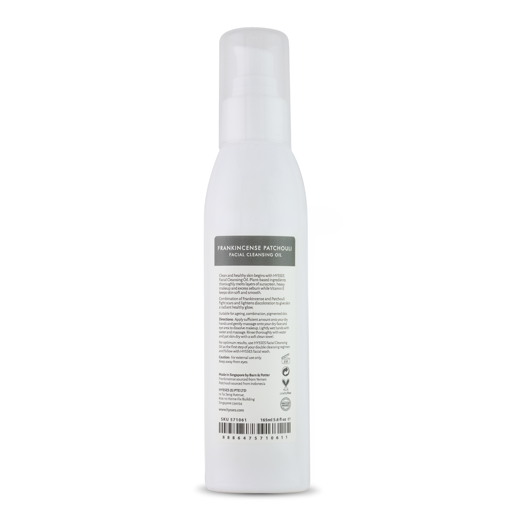 Dầu Tẩy Trang Cao Cấp Hysses Cleansing Oil Làm Sạch Sâu Lớp Tẩy Trang Và Bụi Bẩn, Làm Dịu Da, Dưỡng Ẩm Da Khô, Nứt Nẻ Với Tinh Dầu Trầm Hương - Hoắc Hương Hữu Cơ Tự Nhiên