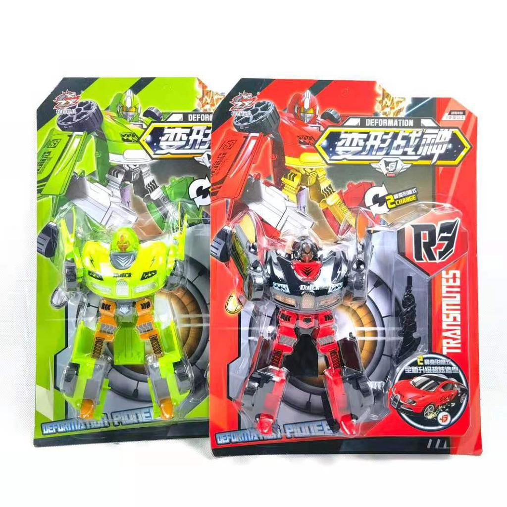 Vỉ Người Máy Transformer BumBle Bee Robot Transmutation Biến Hình Ô Tô