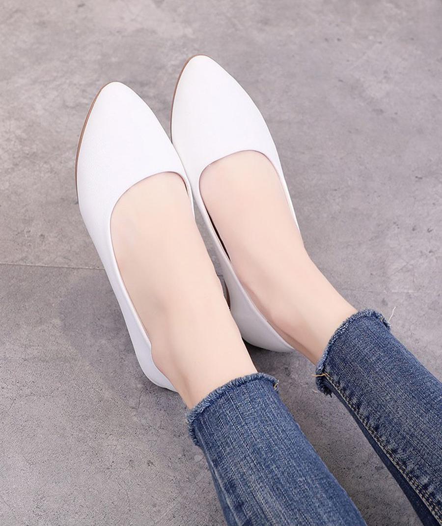 Giày búp bê nữ phong cách công sở kiểu dáng cơ bản V195