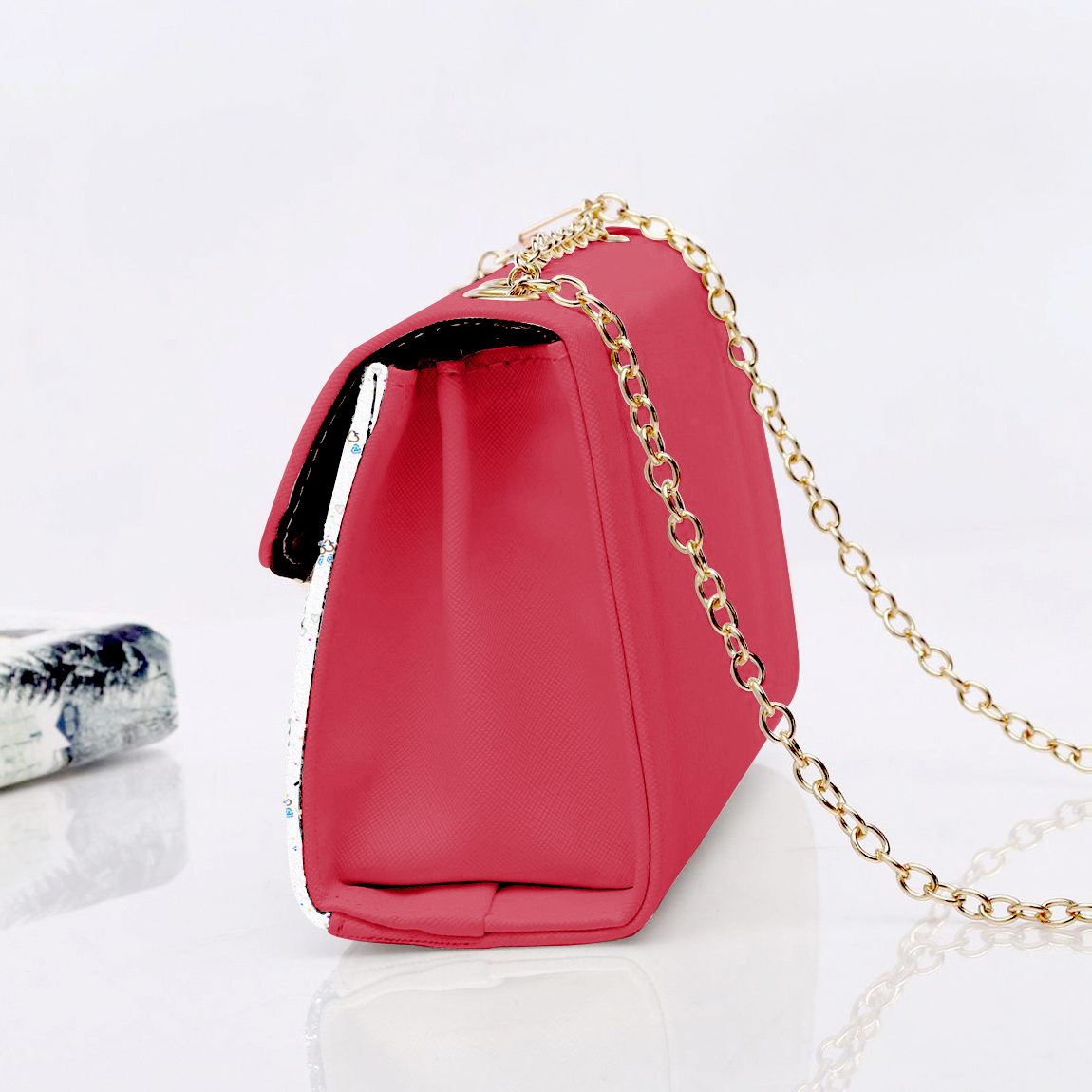 Túi Đeo Chéo Trái Tim ĐÍnh Ngọc T38